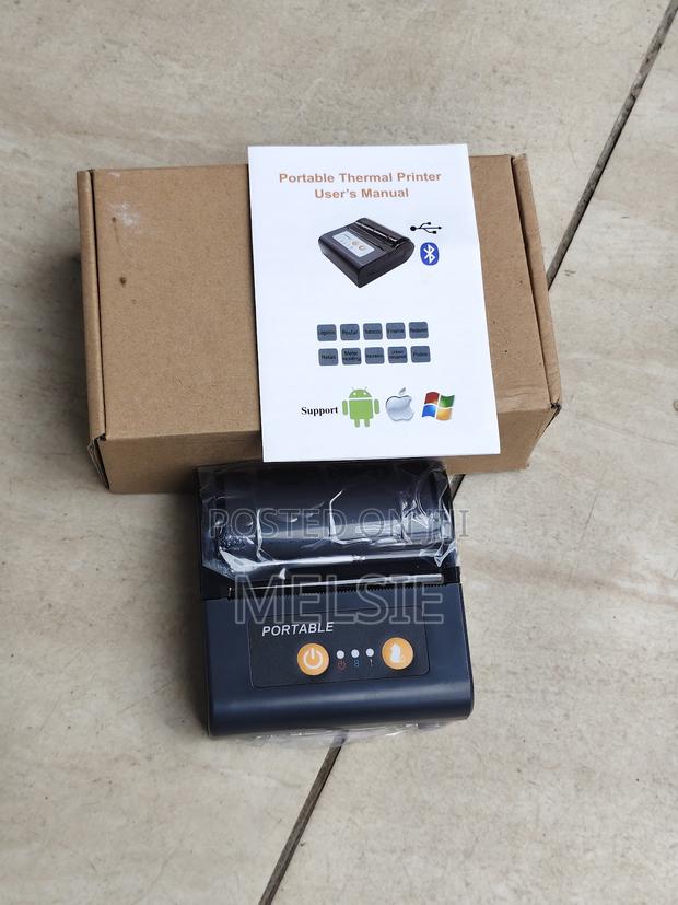 80mm Bluetooth Receipt Printer Portable Mobile Thermal Printer - main view