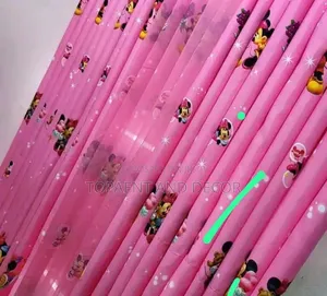 Bright and Playful Cartoon Kids Curtains