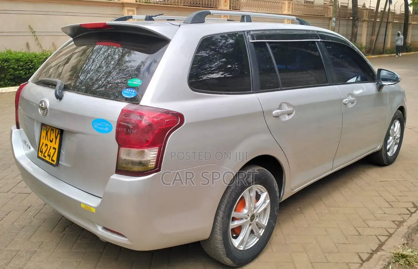 Toyota Corolla Fielder 2012 Silver