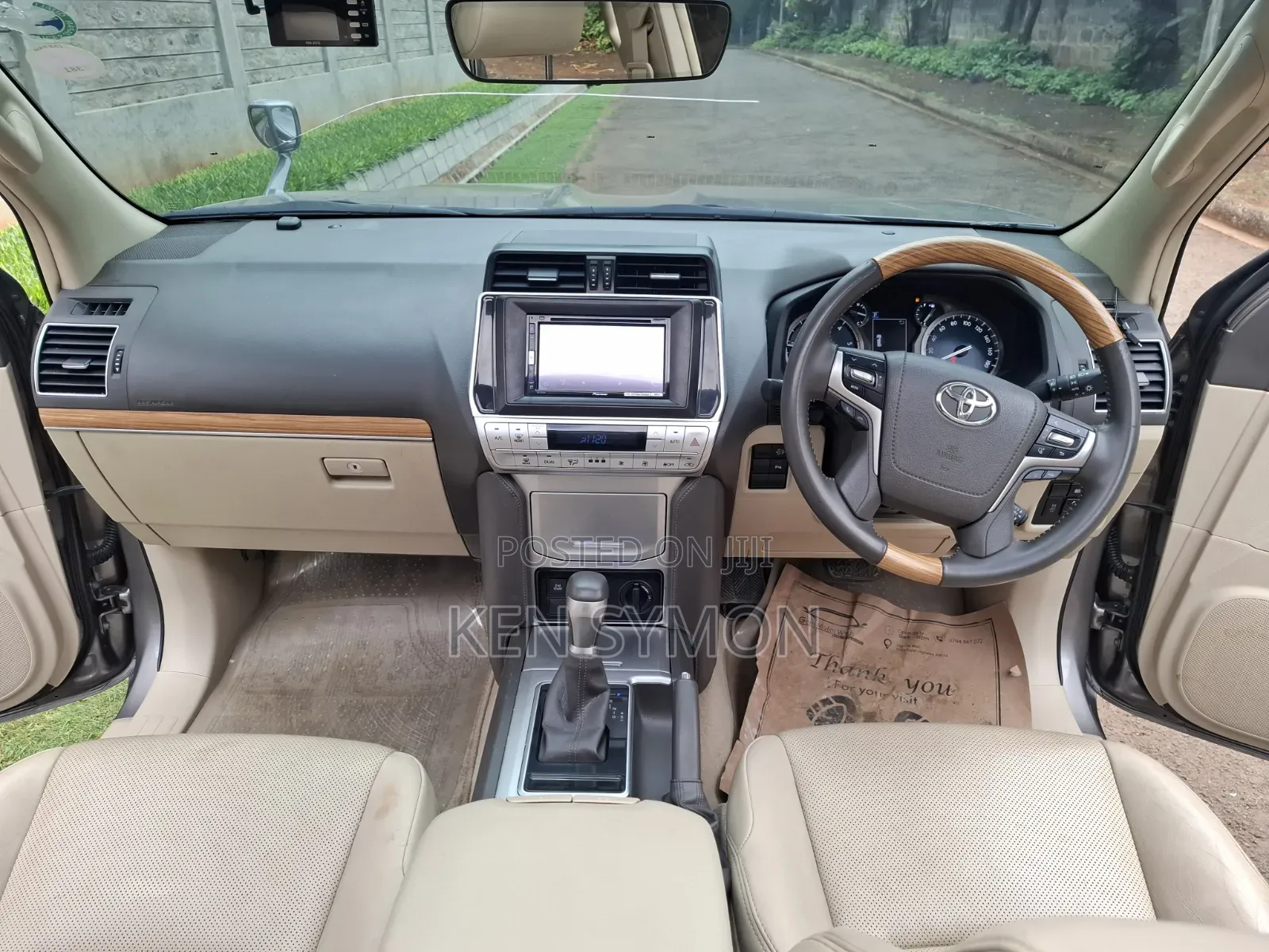 Toyota Land Cruiser Prado 2.8 2019 White