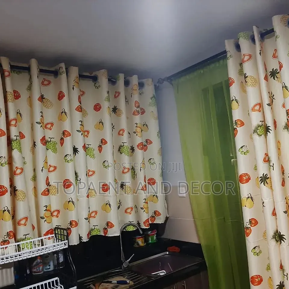 Fresh Summer Fruit Window Curtains