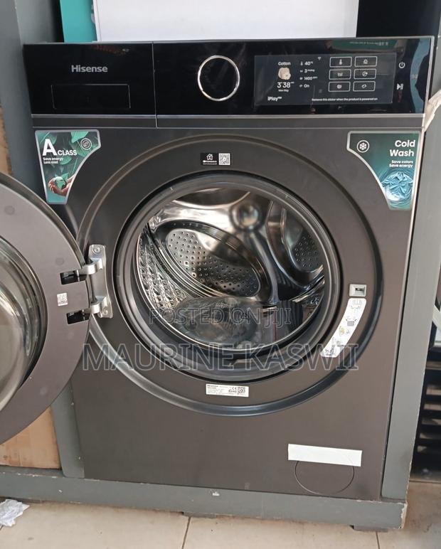 Hisense Washing Machine Front Load 12/8kg Series 5i on Inverter Motor - main view