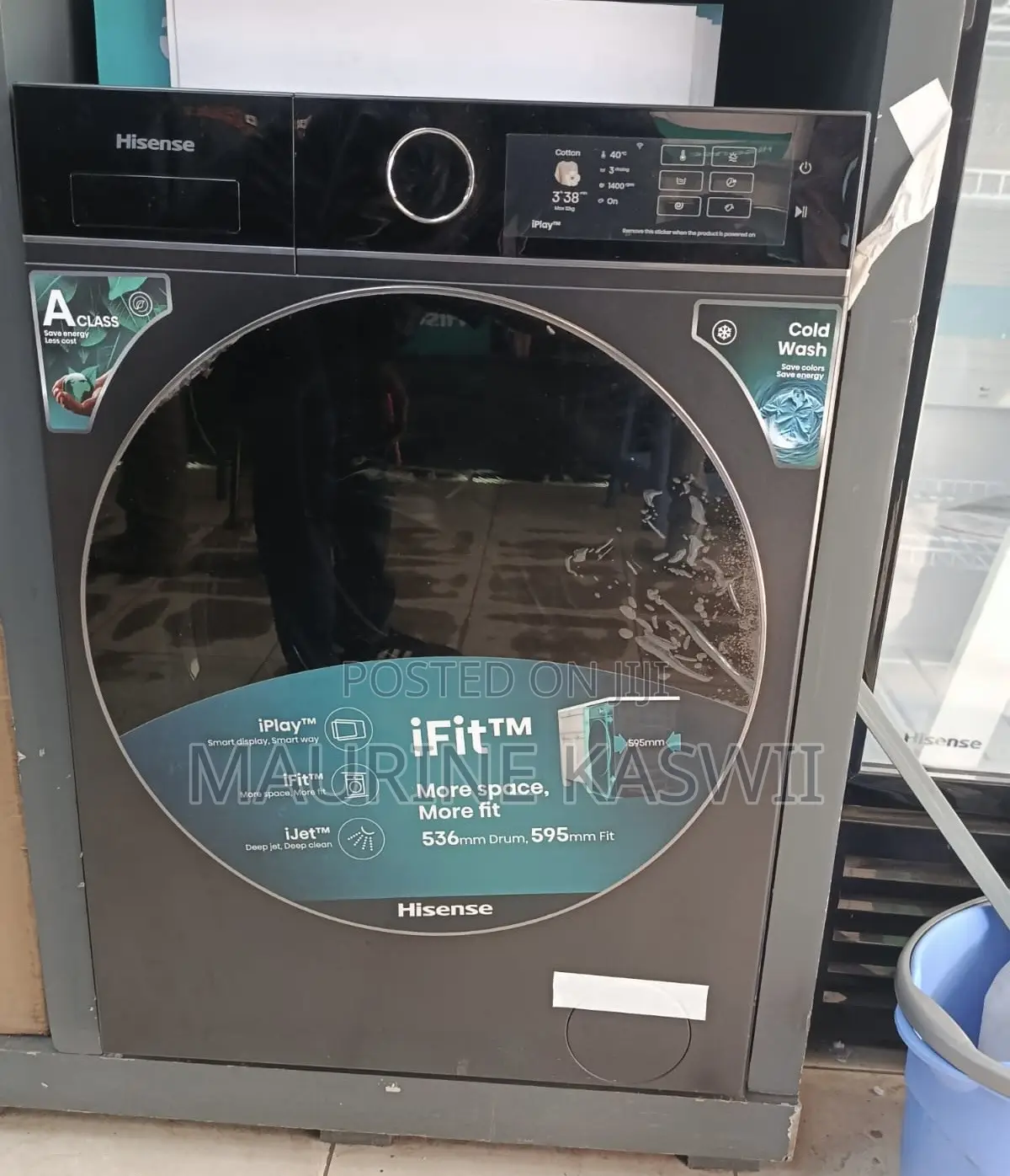 Hisense Washing Machine Front Load 12/8kg Series 5i on Inverter Motor