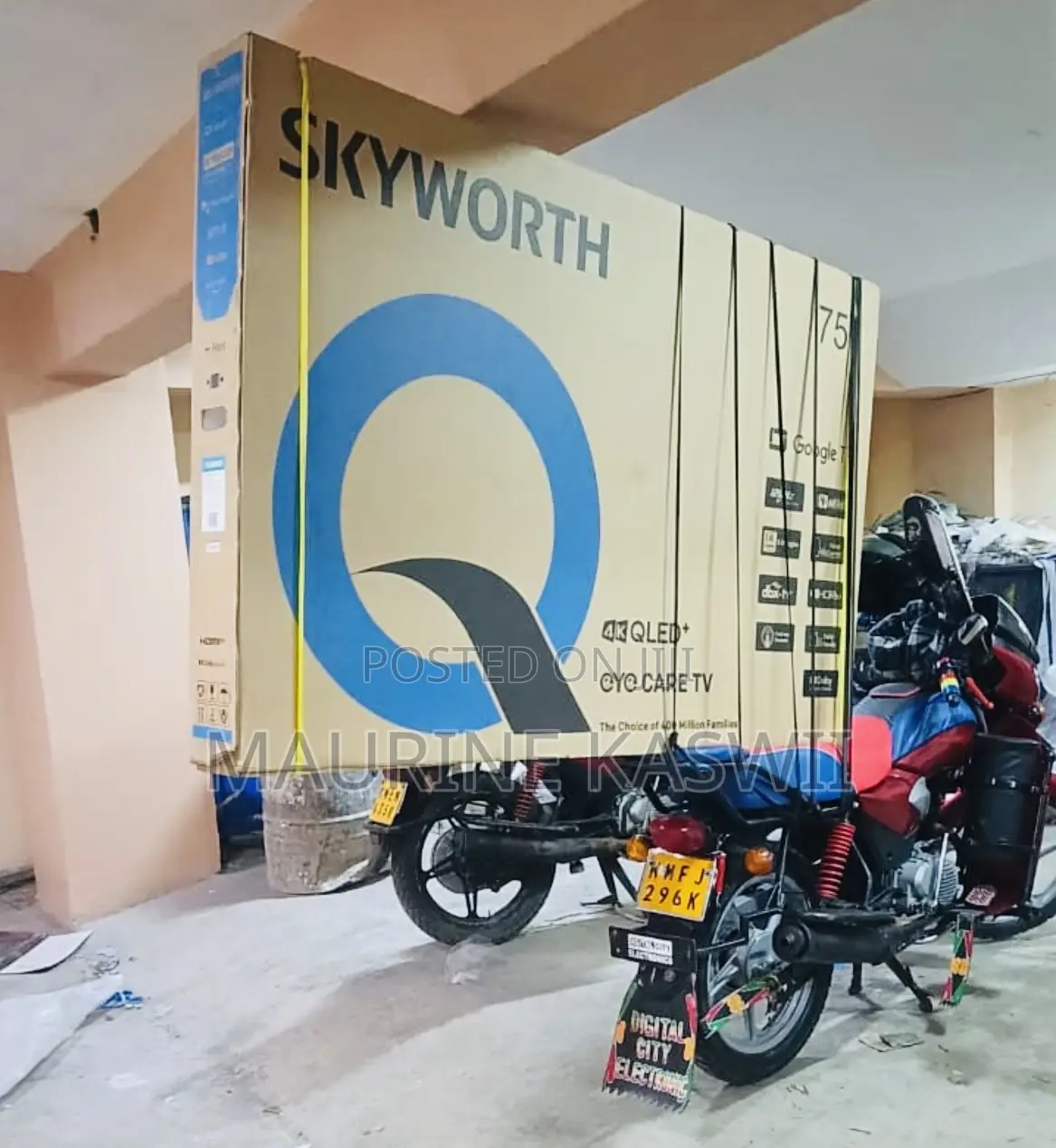 Skyworth 75” Qled 75q6500 