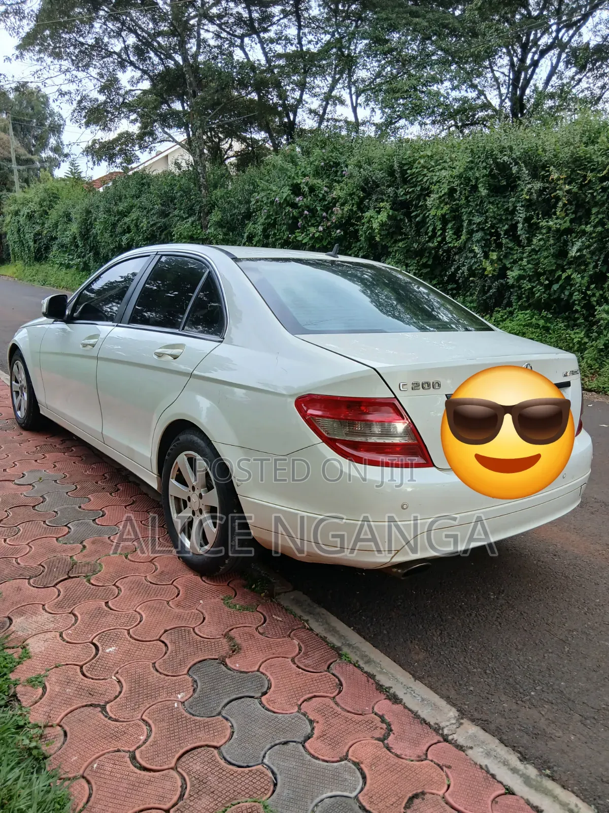 Mercedes-Benz C200 2009 White