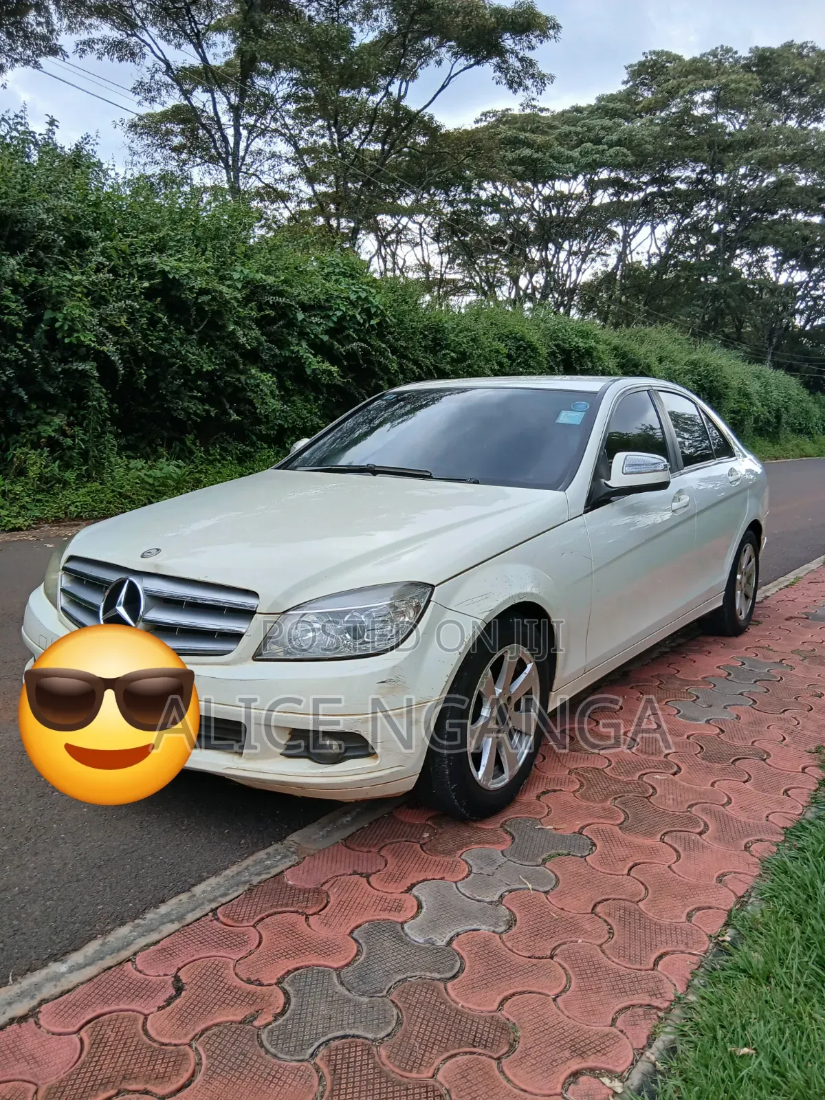 Mercedes-Benz C200 2009 White