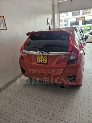 Honda Fit 2015 Orange