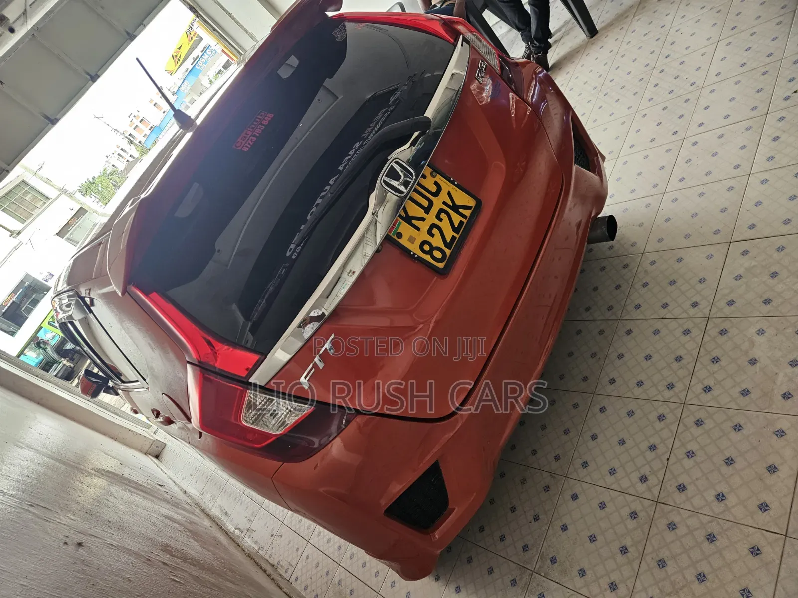 Honda Fit 2015 Orange