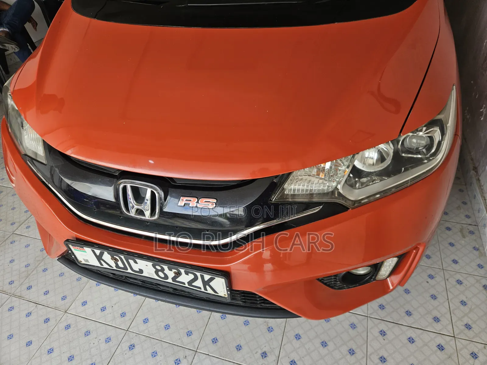 Honda Fit 2015 Orange