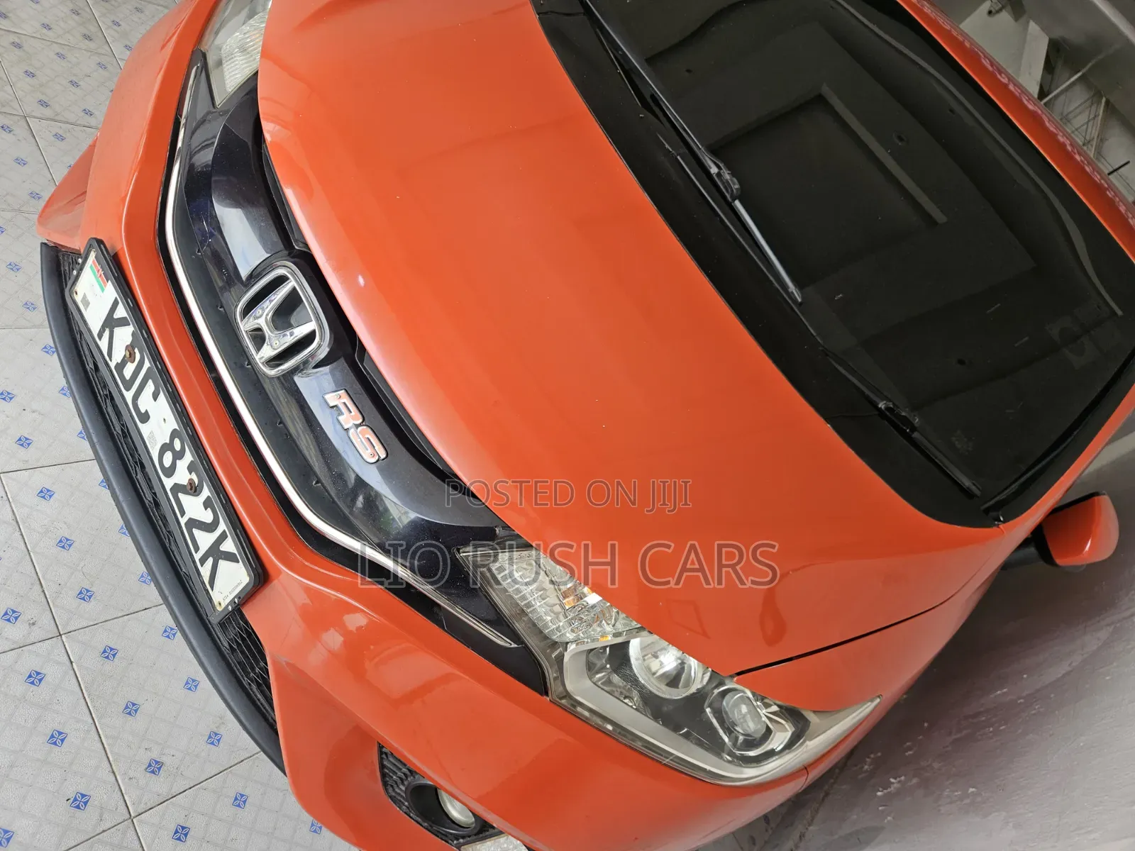 Honda Fit 2015 Orange