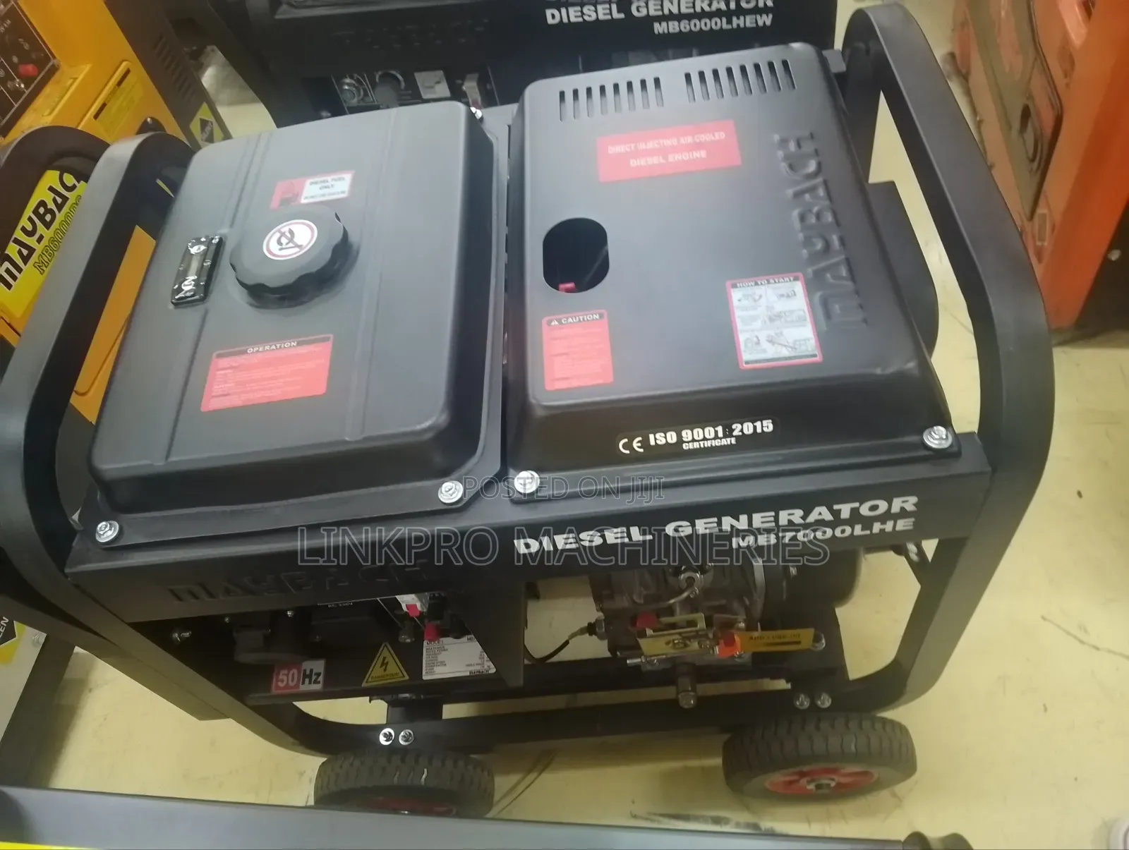 7.5kva Maybach Open Diesel Generator