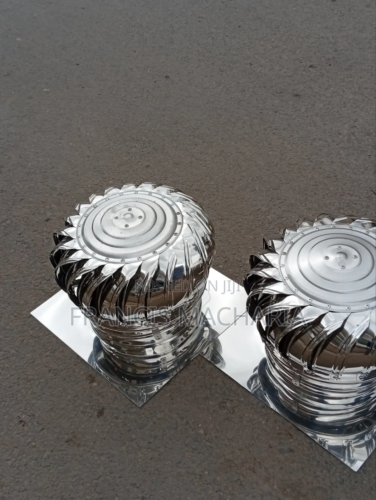Wind Driven Ventilators Cyclones