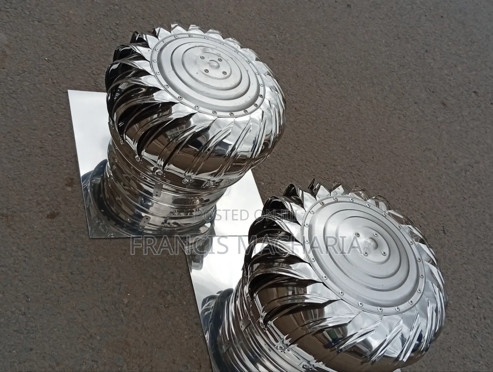 Wind Driven Ventilators Cyclones
