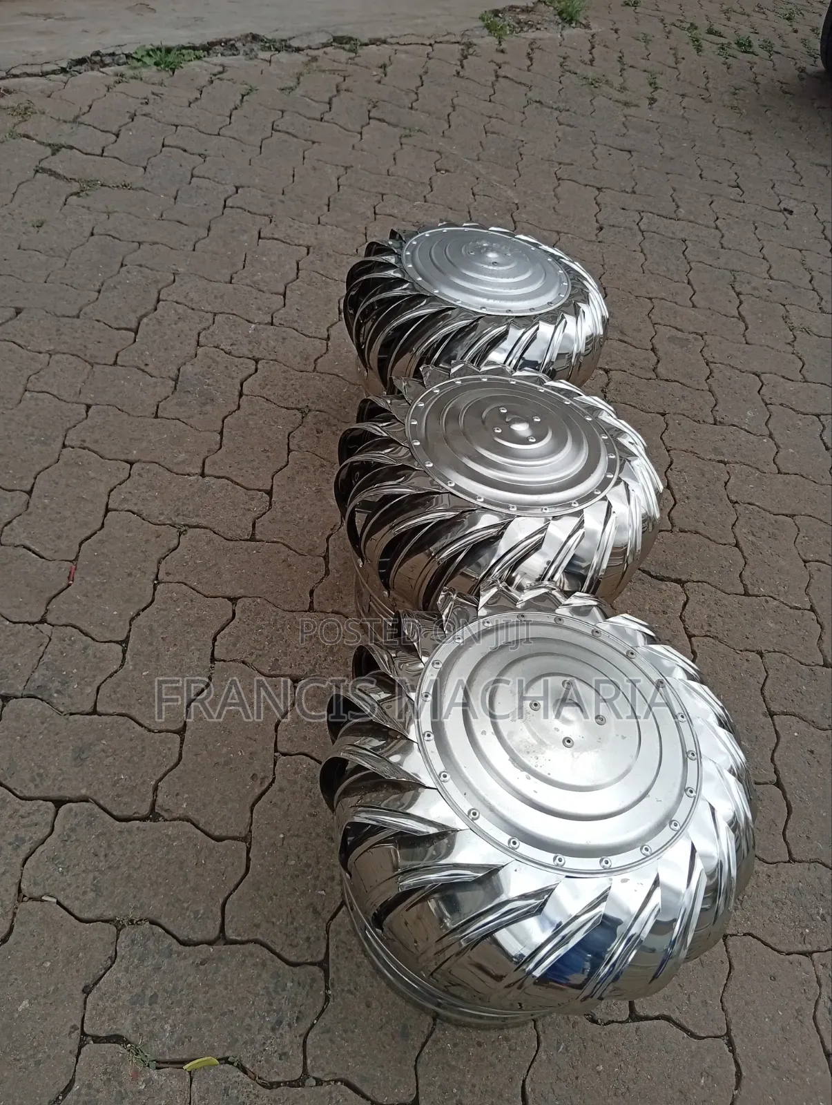Heavy Duty Self Driven Ventilators Cyclones
