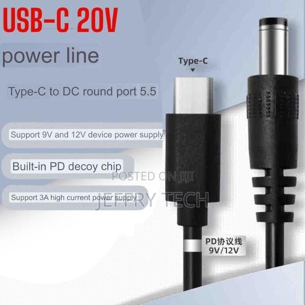 Dc Power Cable 12v Power Type-C Adapter Fast Bo0st - main view