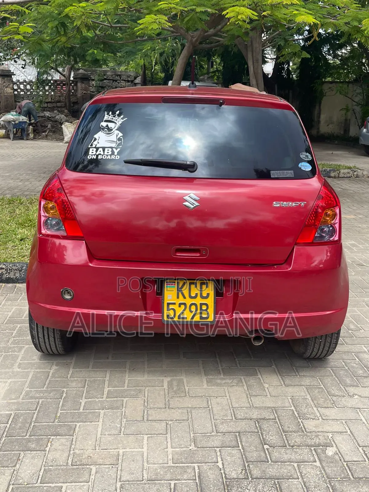 Suzuki Swift 2008 Red