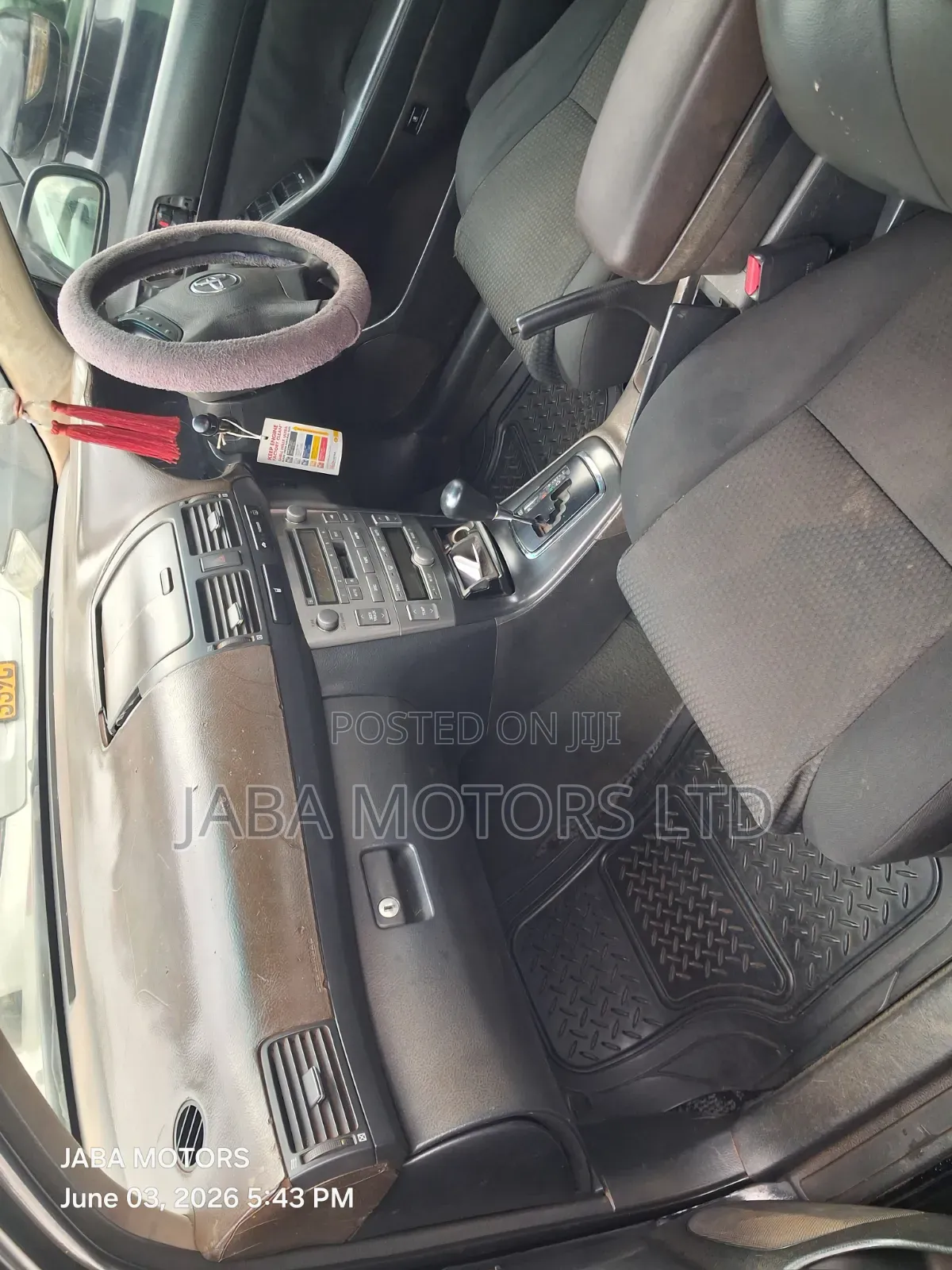 Toyota Avensis 2005 Black
