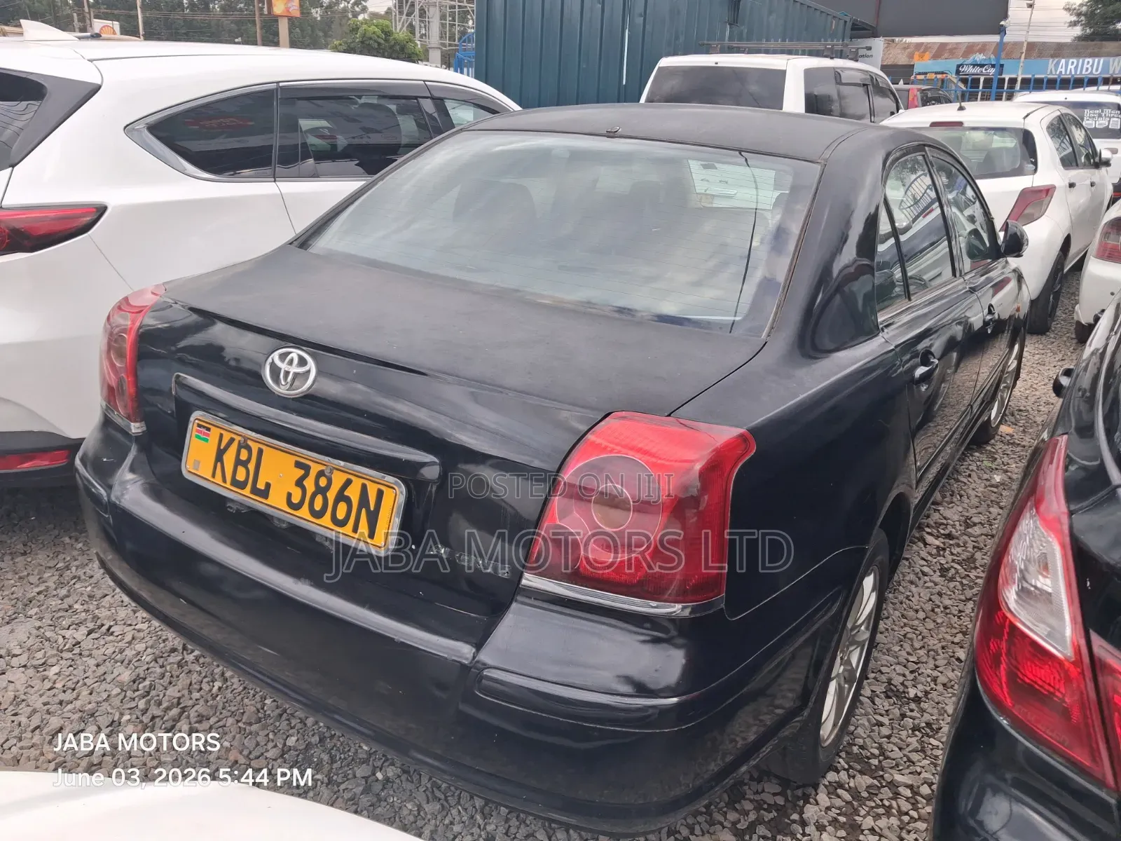Toyota Avensis 2005 Black