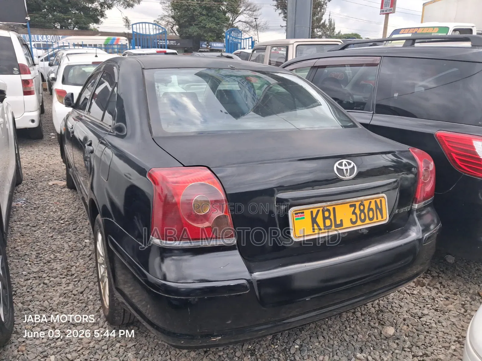 Toyota Avensis 2005 Black