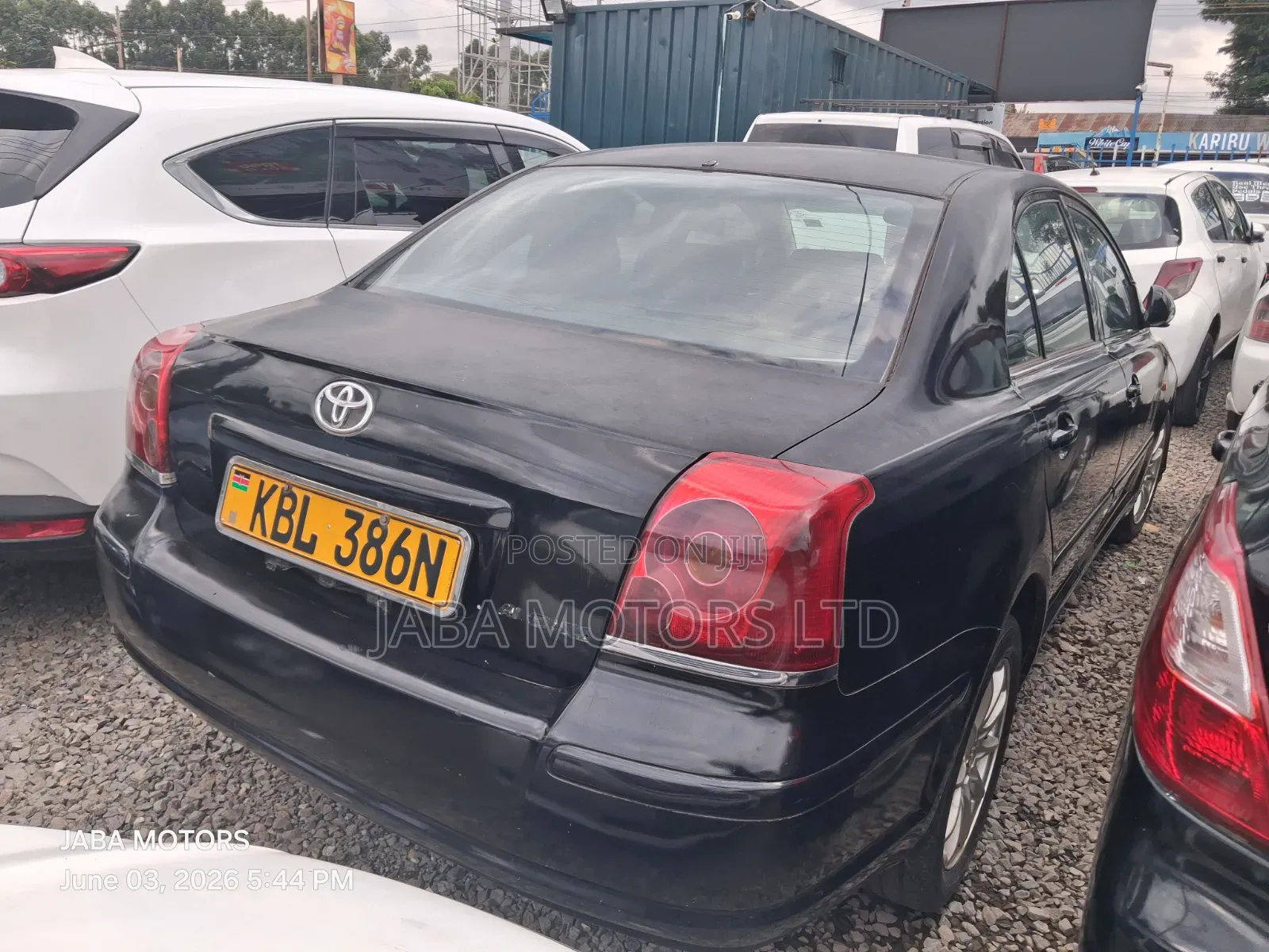Toyota Avensis 2005 Black