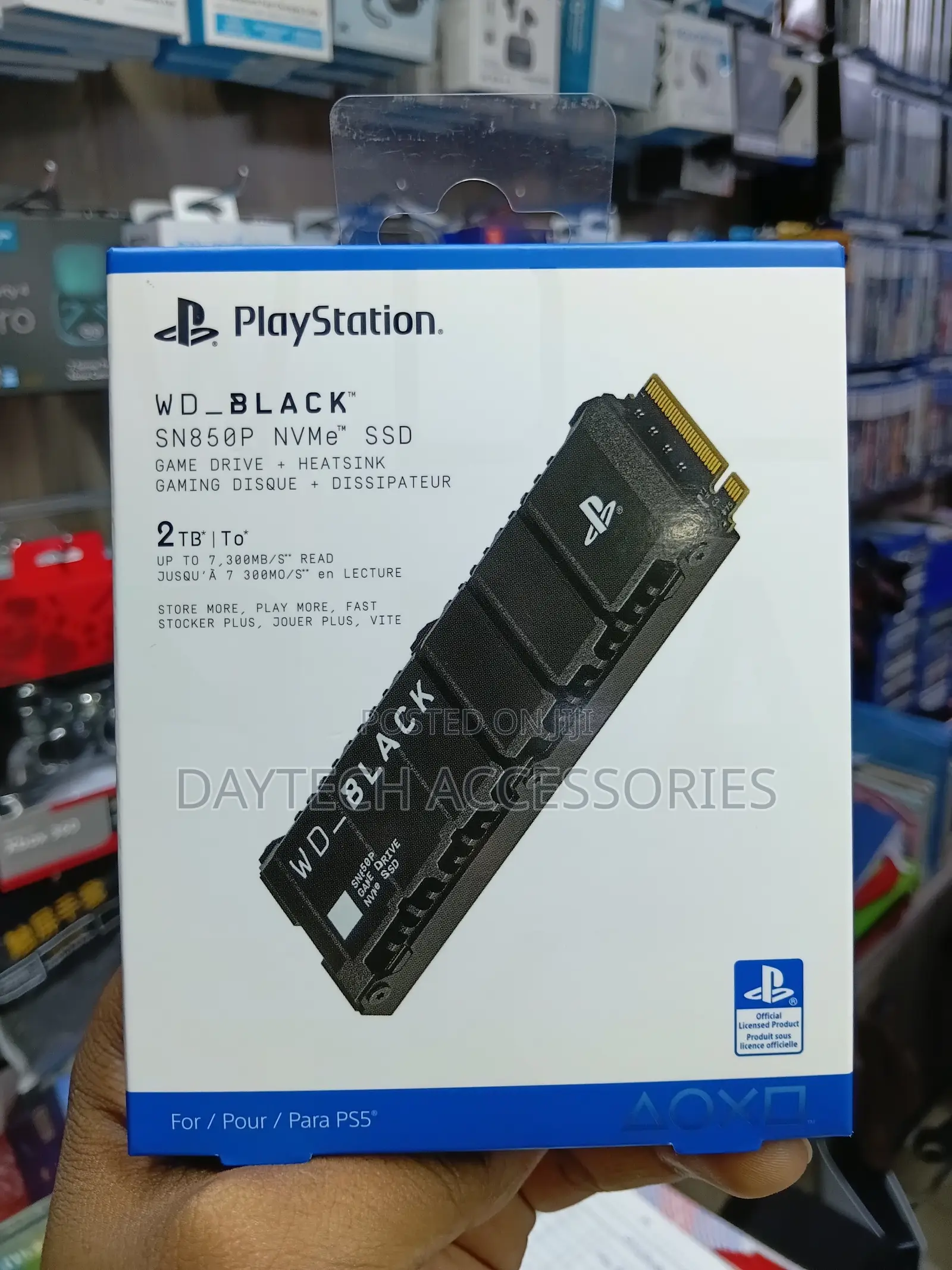 This Is a Western Digital Wd_black Sn850p 2tb Nvme SSD