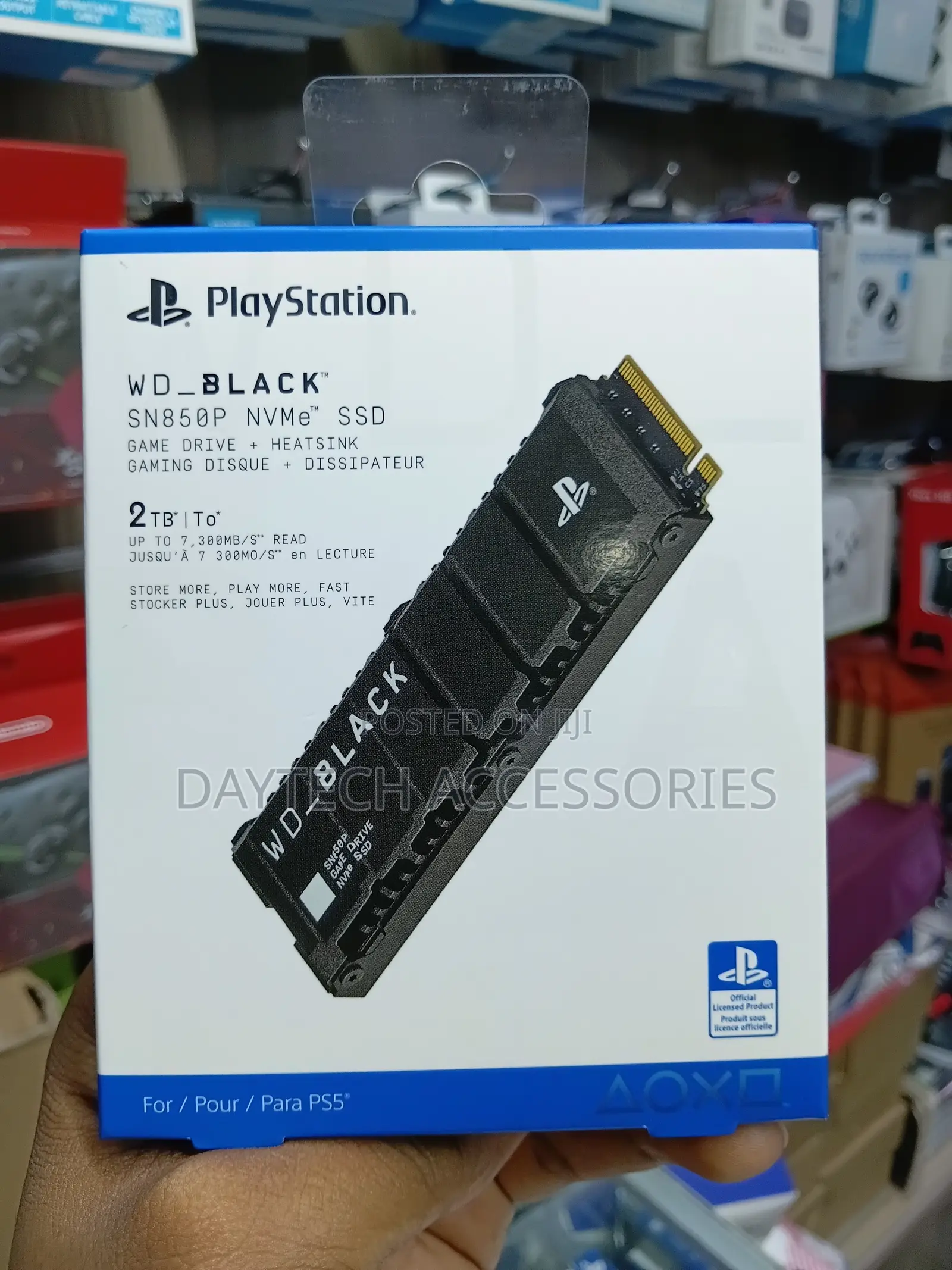 This Is a Western Digital Wd_black Sn850p 2tb Nvme SSD