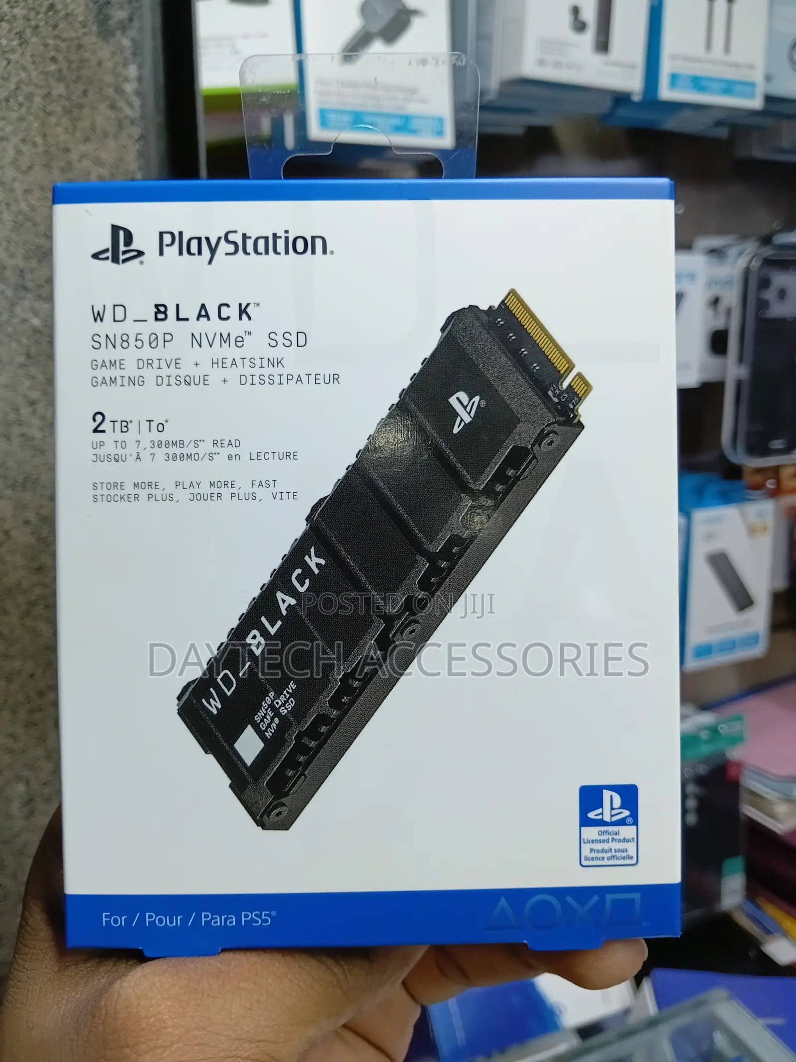 This Is a Western Digital Wd_black Sn850p 2tb Nvme SSD
