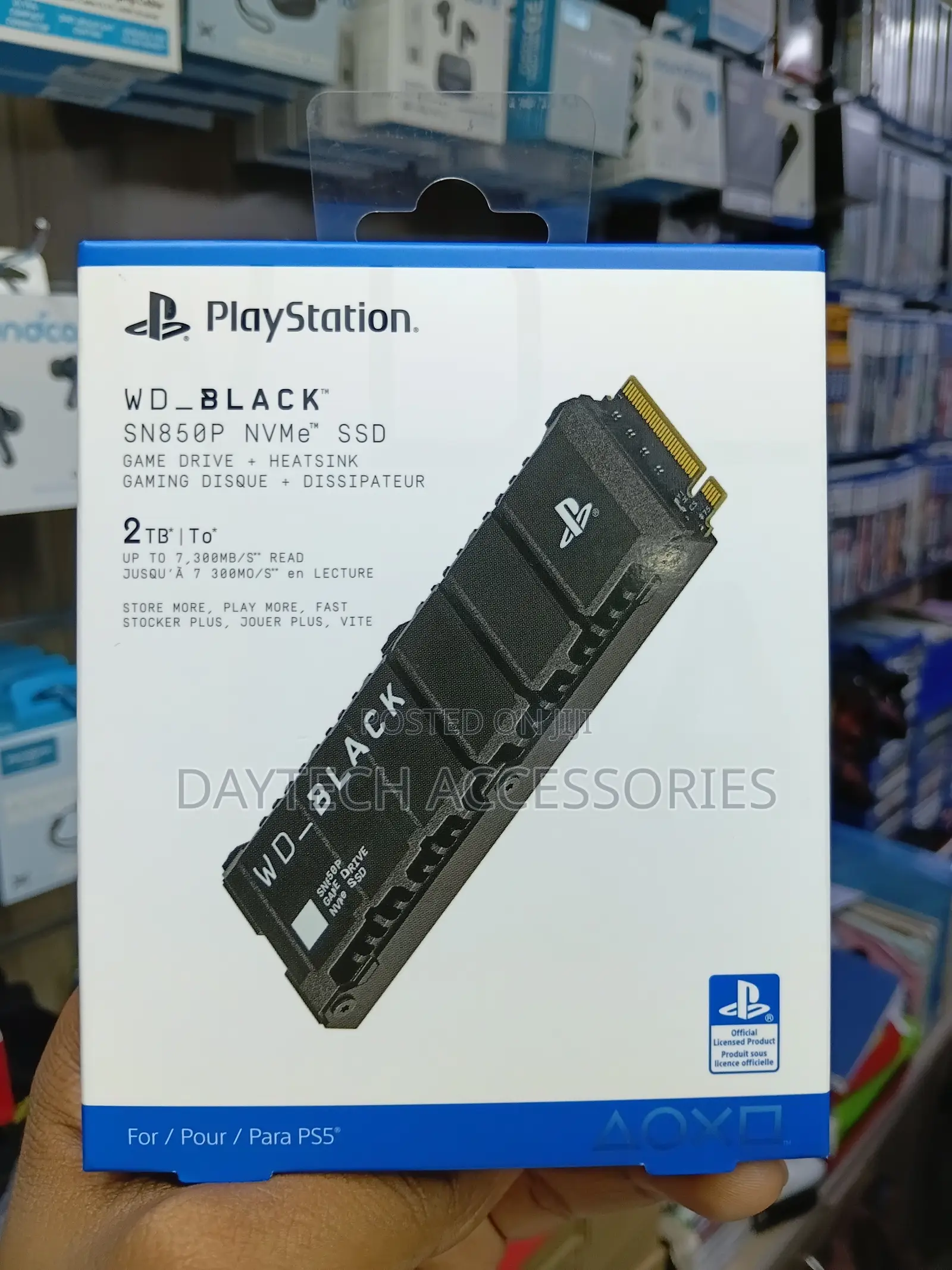Wd_black Sn850p Nvme SSD for Ps5 Consoles - 2 Tb