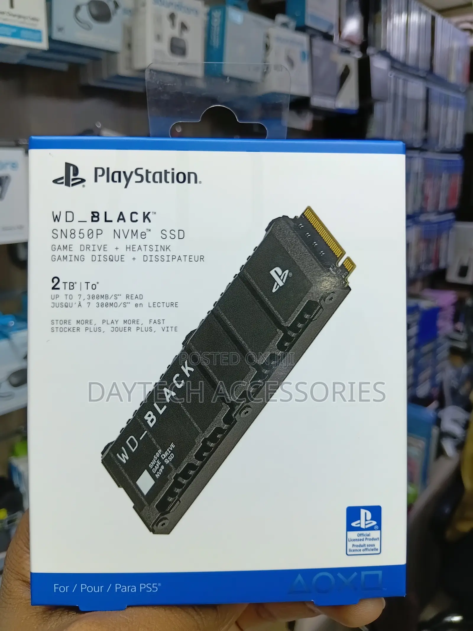 Wd_black Sn850p Nvme SSD for Ps5 Consoles - 2 Tb