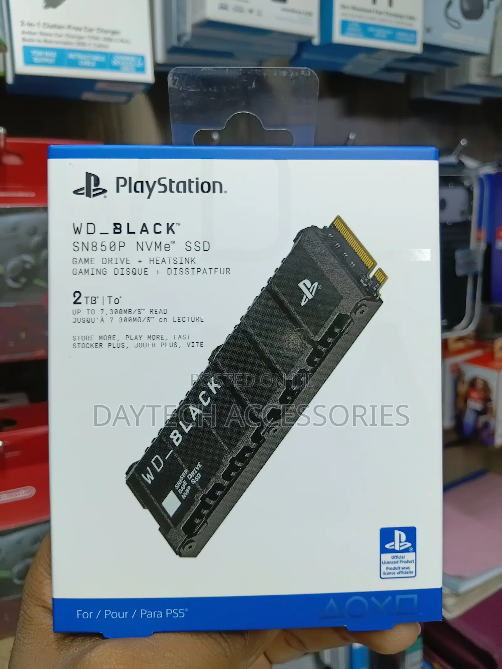 Western Digital Wd_black Sn850p Nvme Ssd With A 2tb Capacity - Black