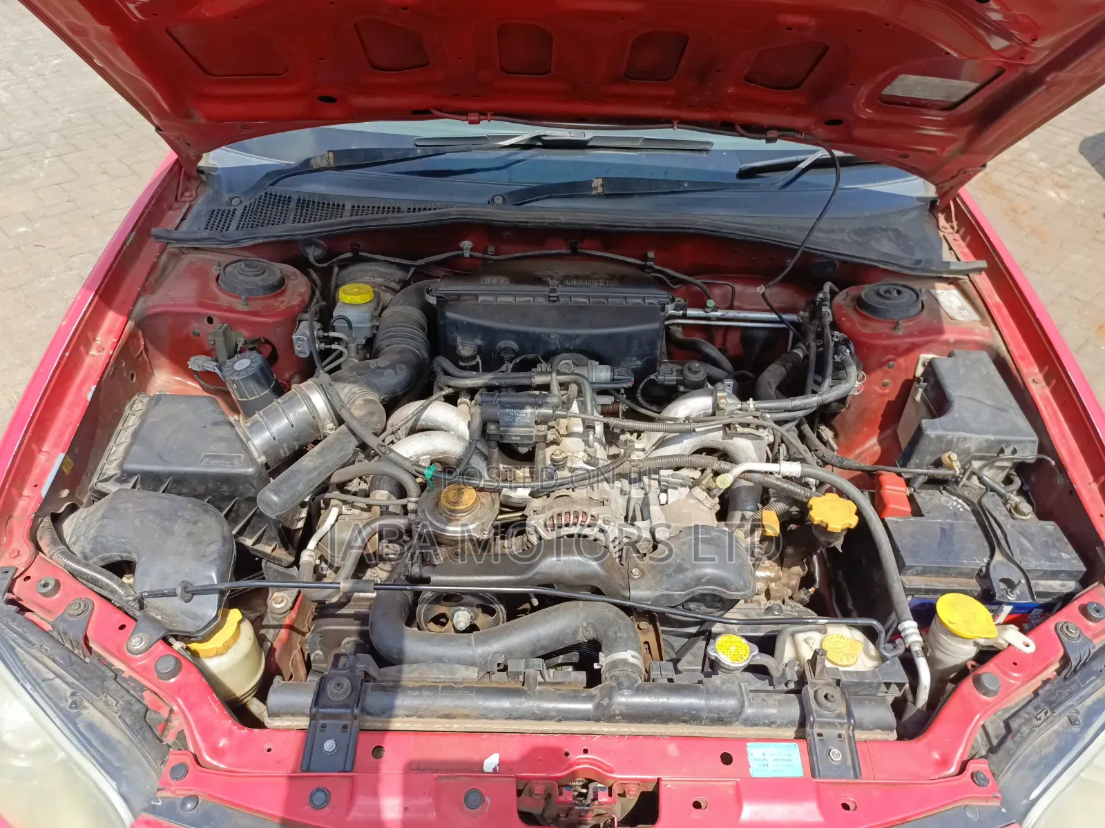 Subaru Impreza 2005 Red