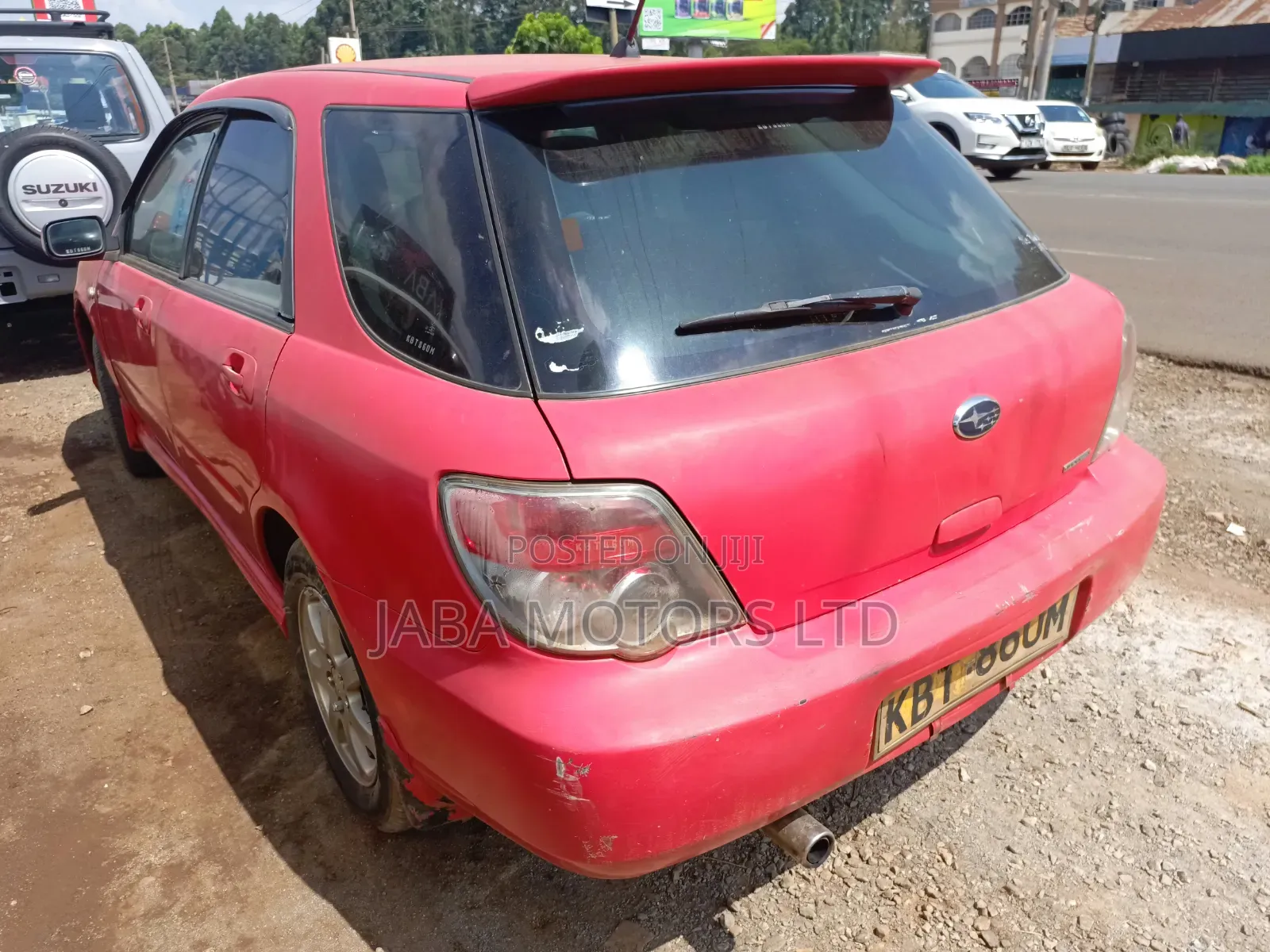 Subaru Impreza 2005 Red