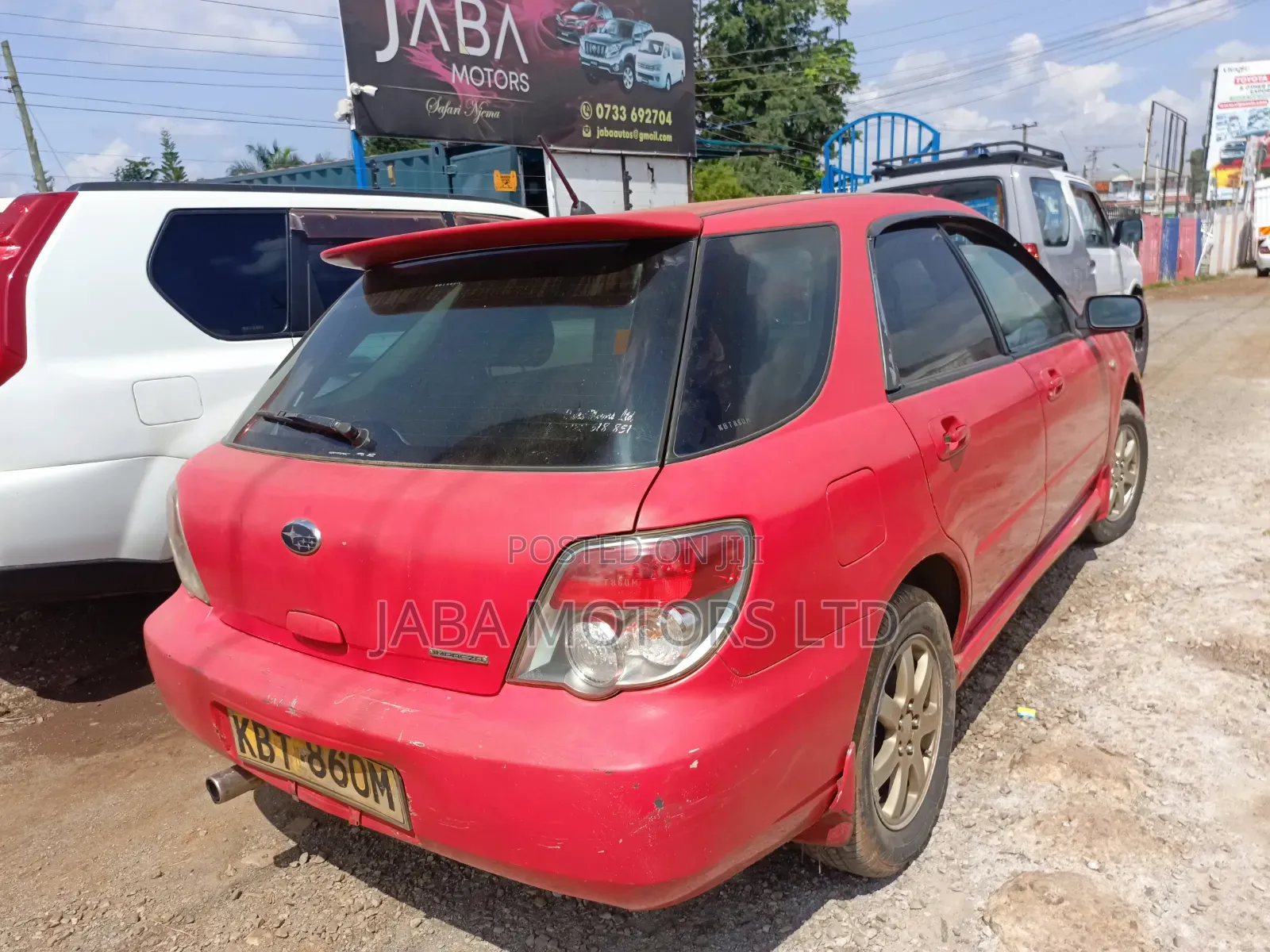 Subaru Impreza 2005 Red