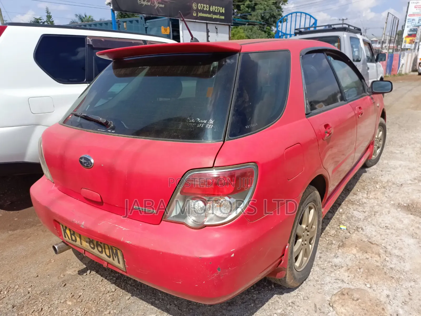 Subaru Impreza 2005 Red