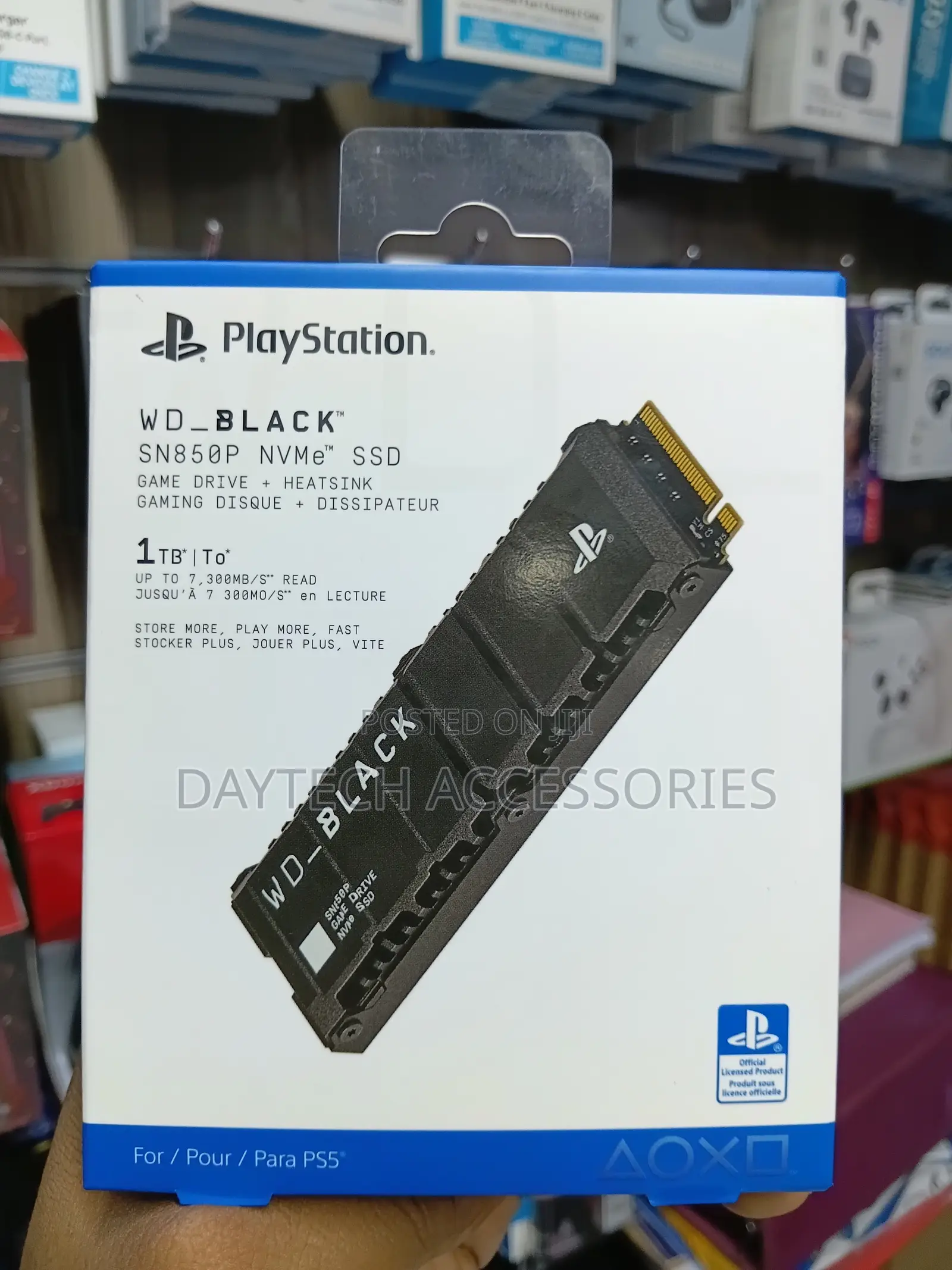Western Digital Wd_black Sn850p Nvme Ssd With A 1tb Capacity.