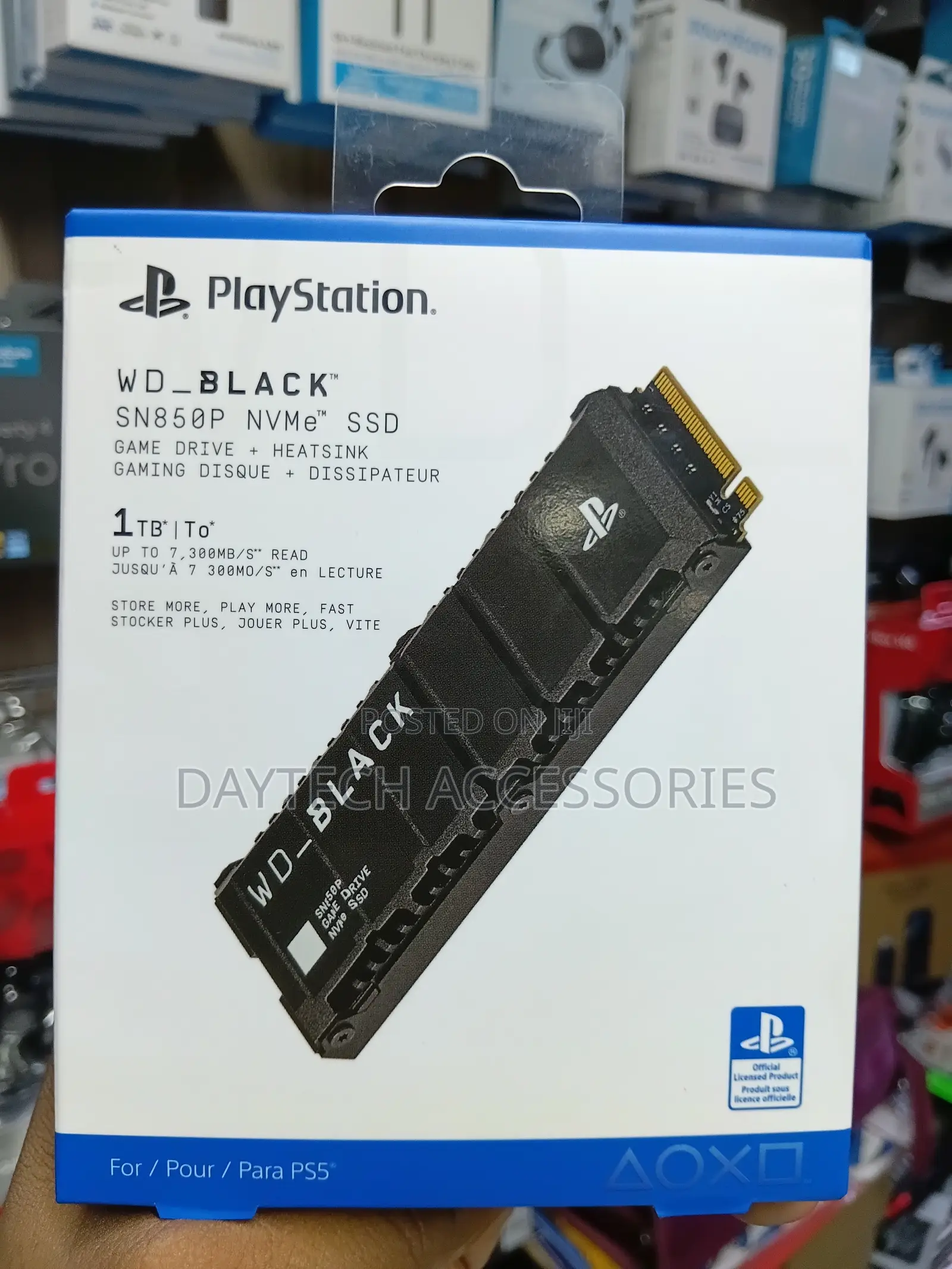 Western Digital Wd_black Sn850p Nvme Ssd With A 1tb Capacity.