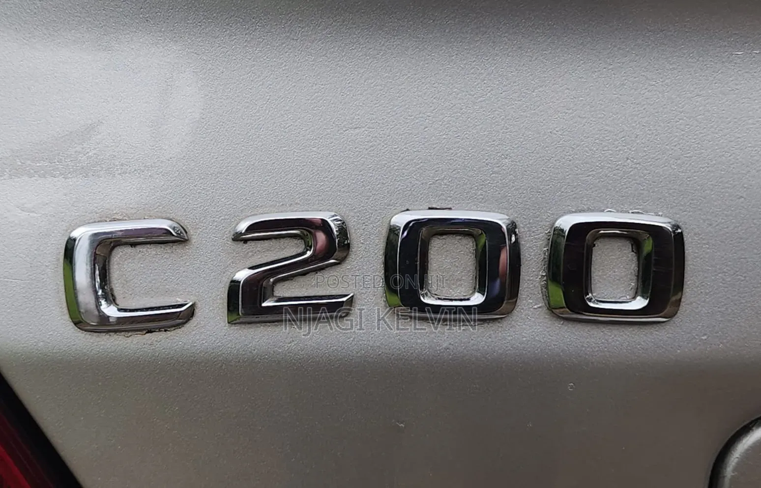 Mercedes-Benz C200 2003 Silver