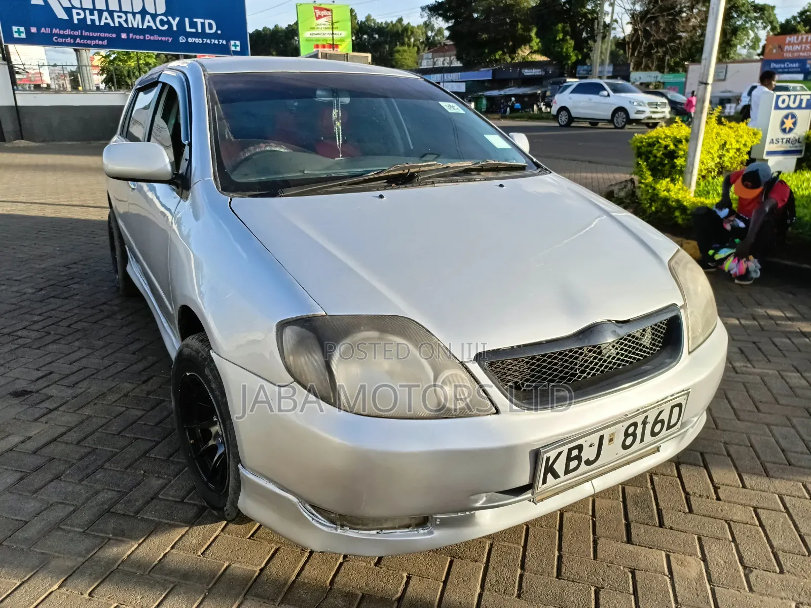 Toyota Allex 2003 Silver