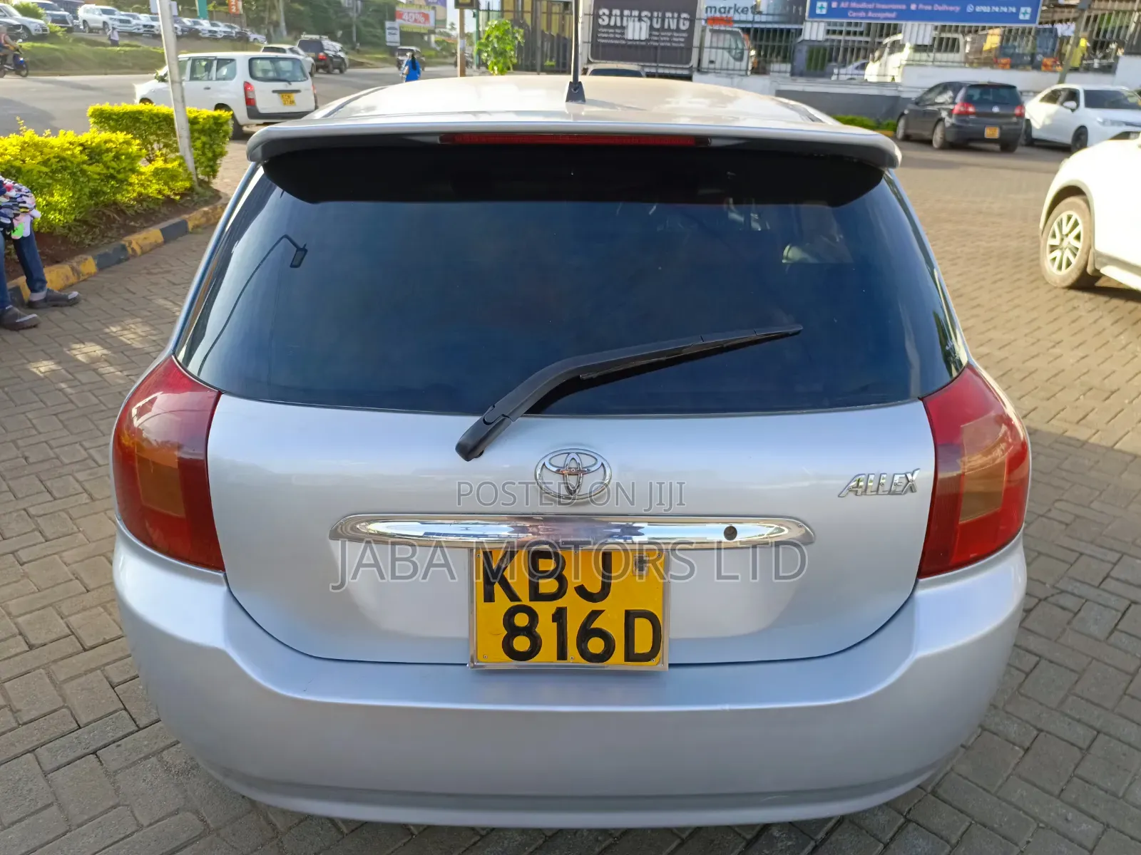 Toyota Allex 2003 Silver
