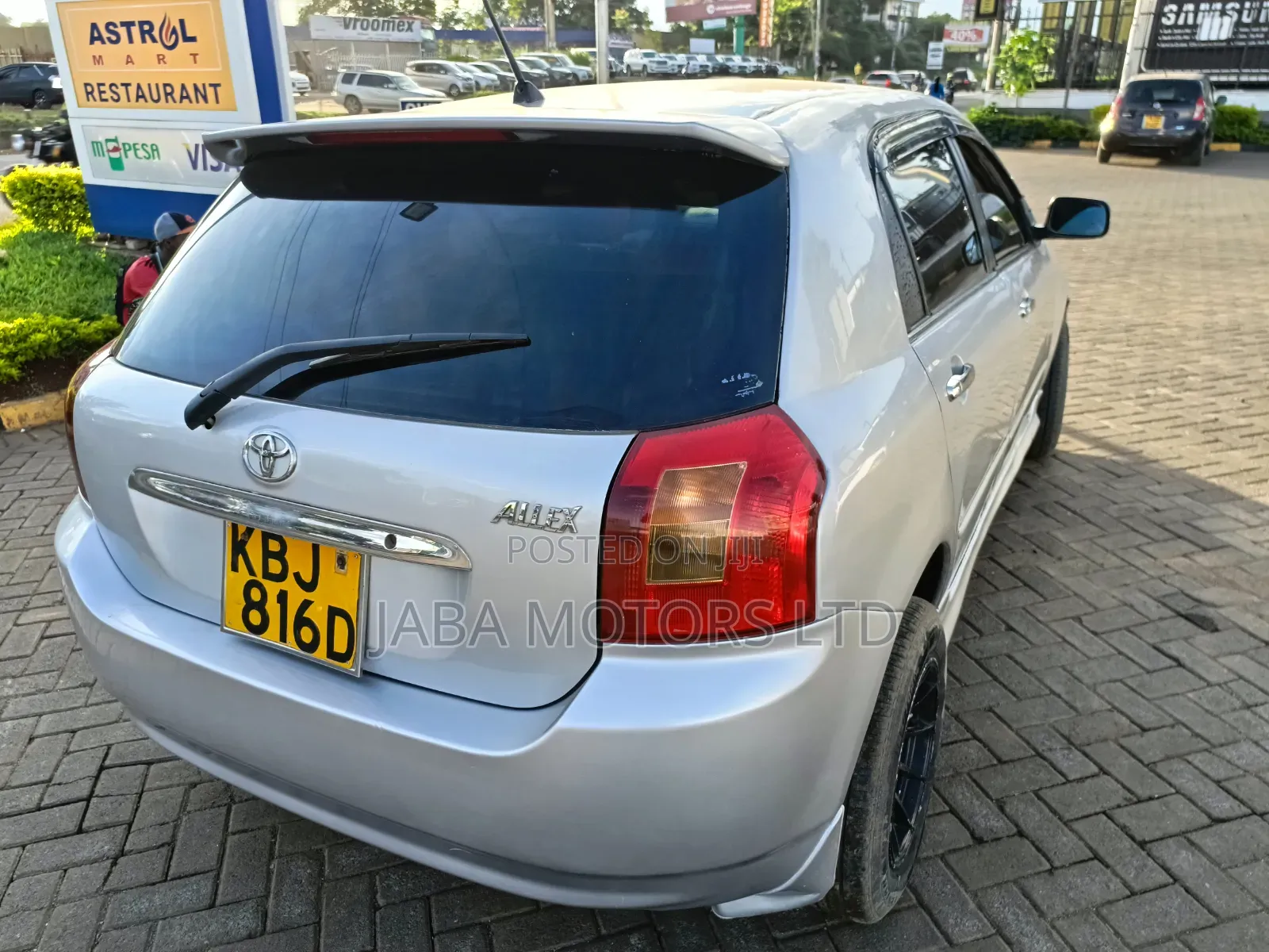Toyota Allex 2003 Silver