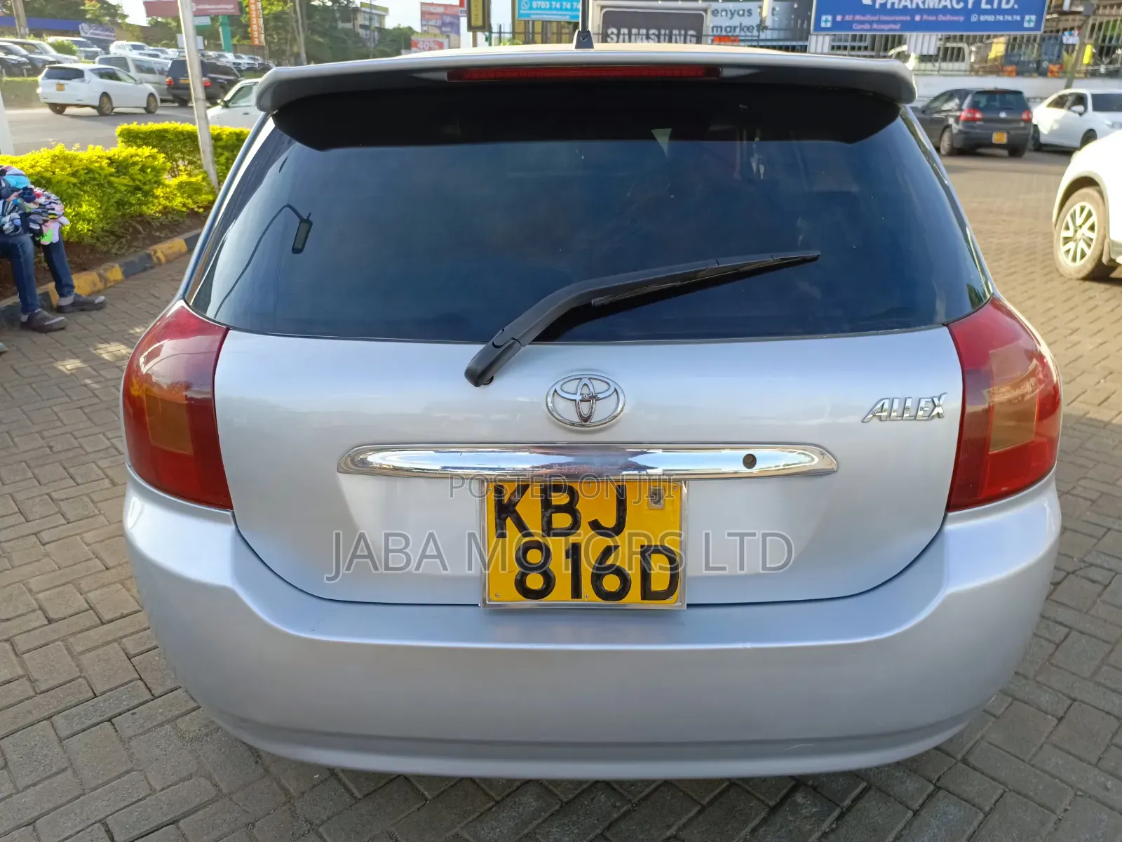 Toyota Allex 2003 Silver
