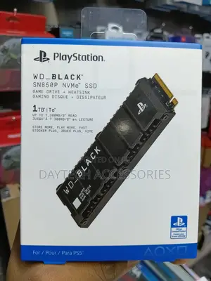 This Is a 1tb Western Digital Wd_black Sn850p Nvme SSD - Black