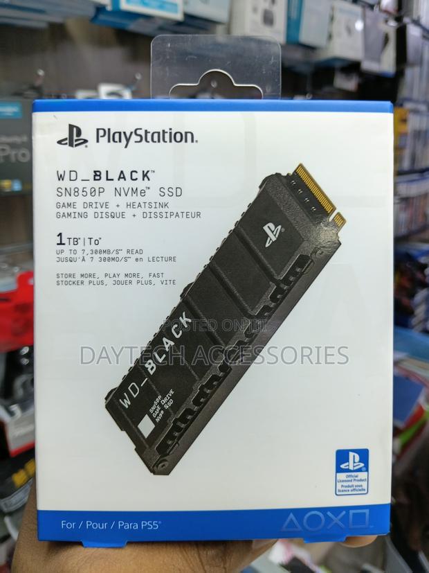 This Is a 1tb Western Digital Wd_black Sn850p Nvme SSD - Black - thumbnail 2