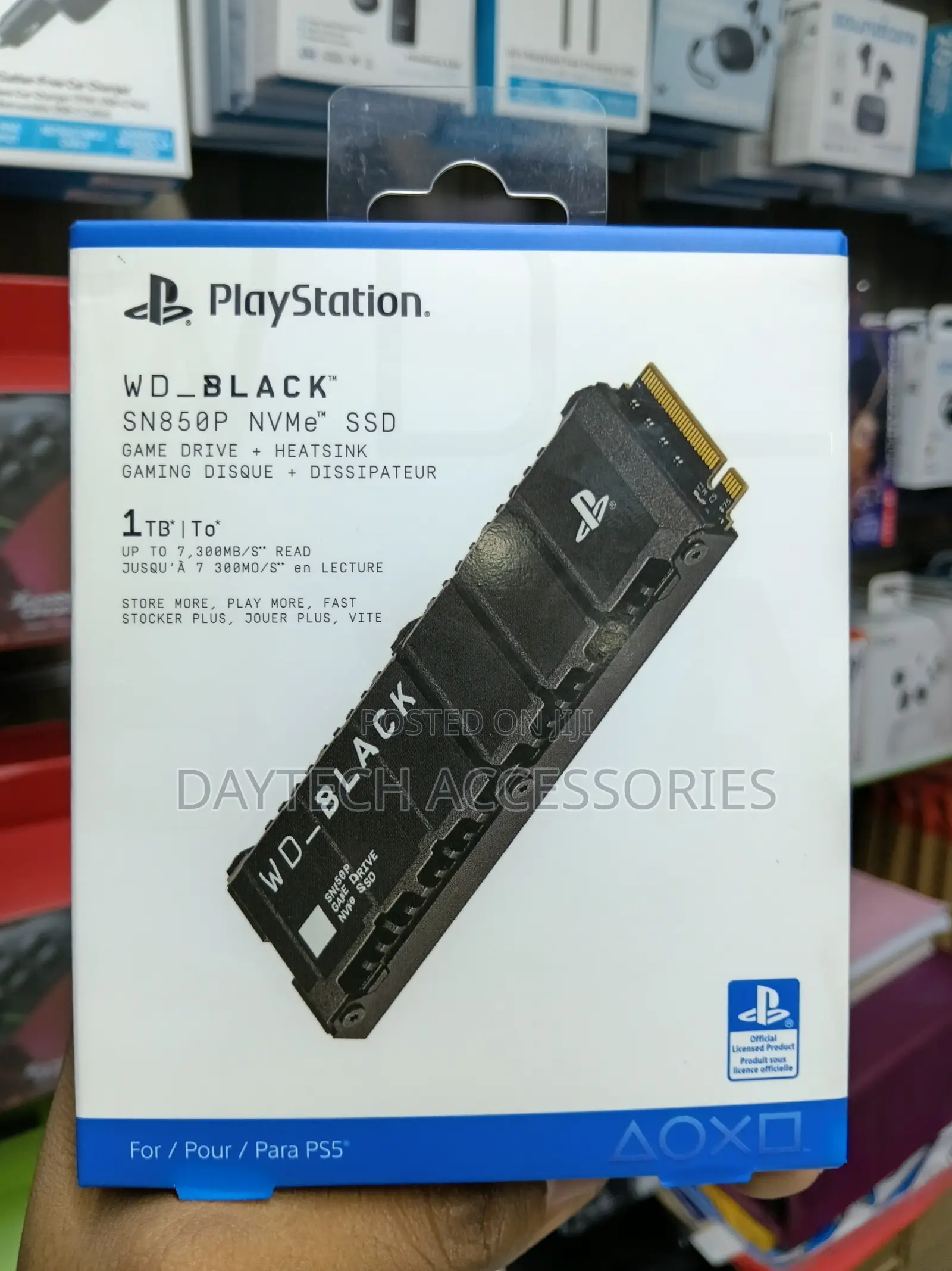Wd Black Sn850p Nvme Ssd For Ps5 Consoles - 1tb