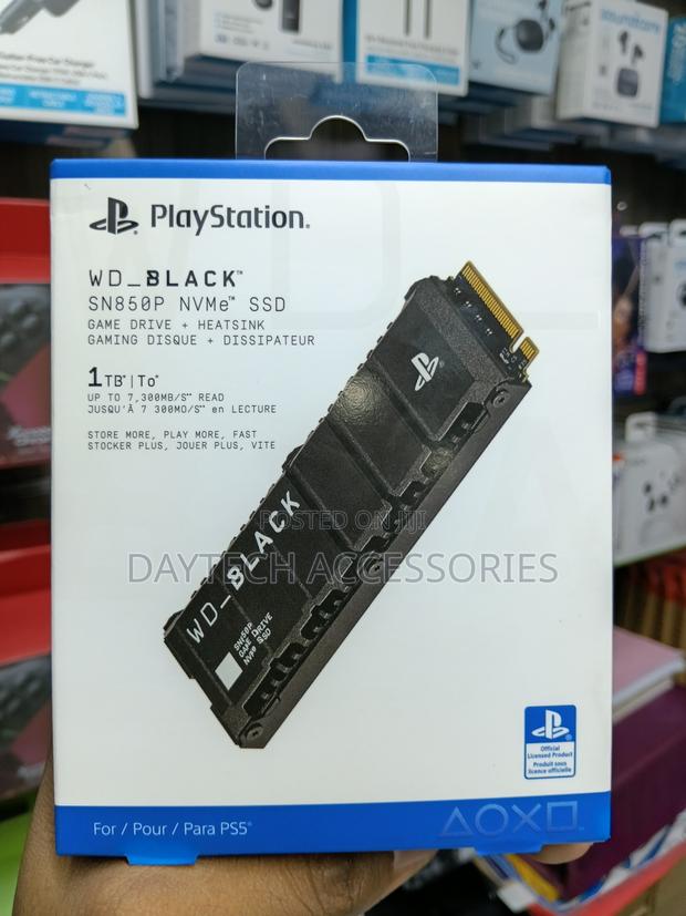 Wd Black Sn850p Nvme Ssd For Ps5 Consoles - 1tb