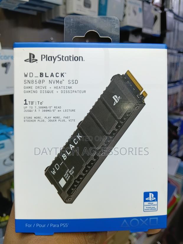 Wd Black Sn850p Nvme Ssd For Ps5 1tb.