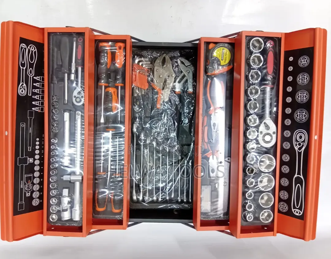 85 PCS Metal Tools Box Set