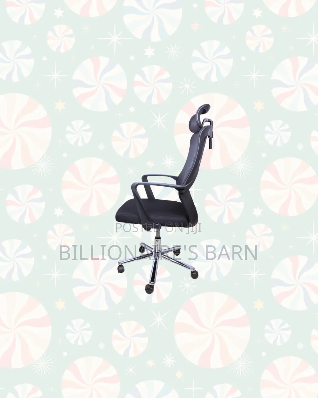 Mesh Office Chair Headrest Lumbar Support Nairobi Special Today