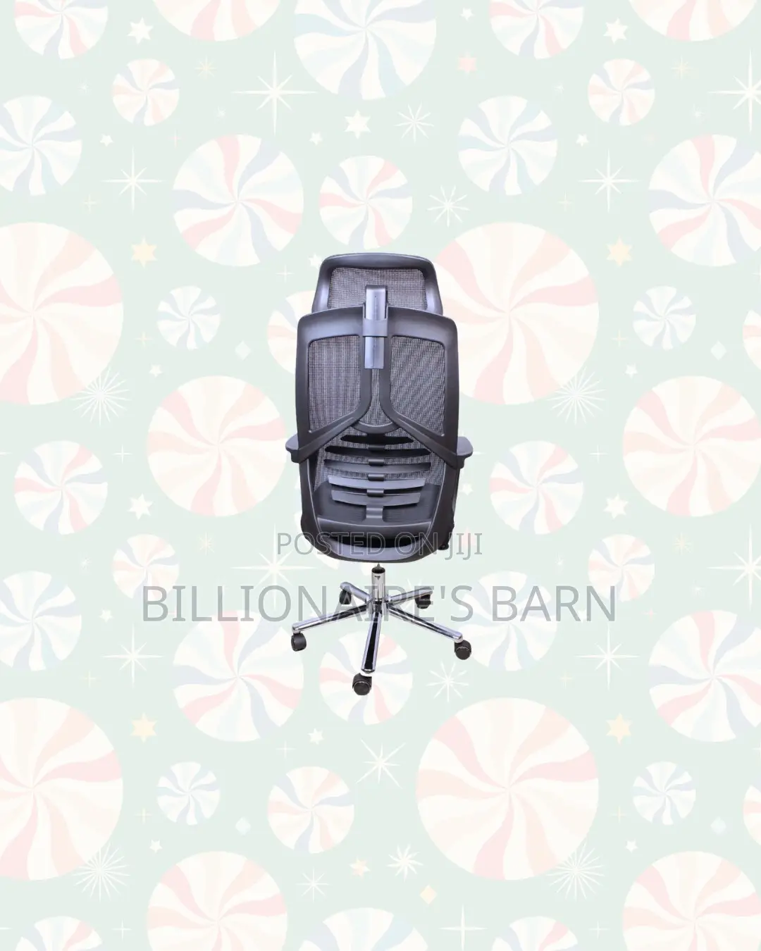 Mesh Office Chair Headrest Lumbar Support Nairobi Special Today