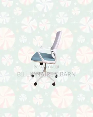 High-Quality White Ergonomic Mesh Office Chair Lumbar Support Now In